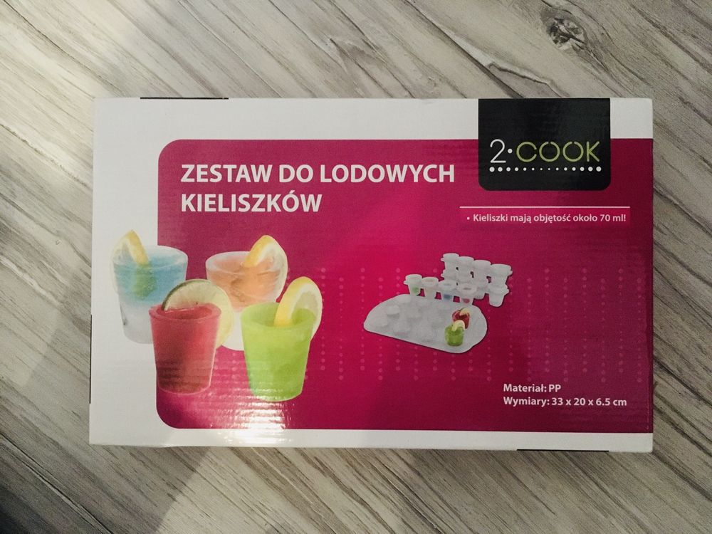 Zestaw do lodowych kieliszków