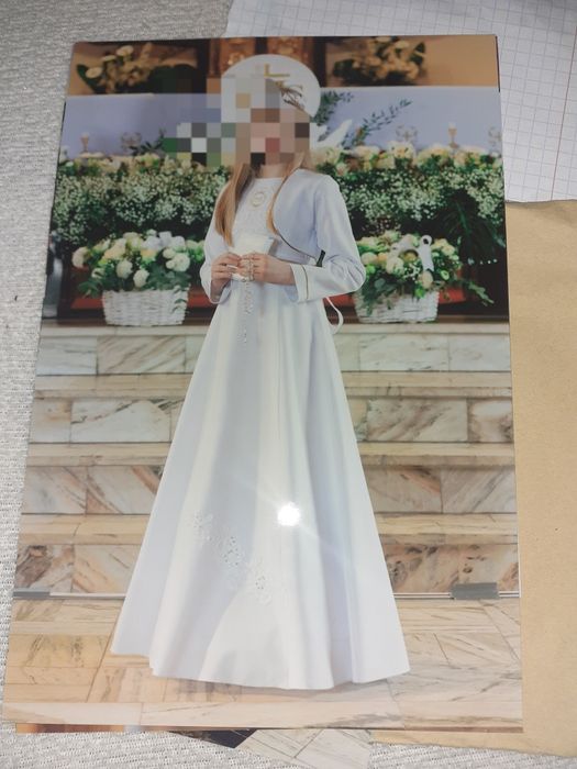 Sukienko- alba komunijna