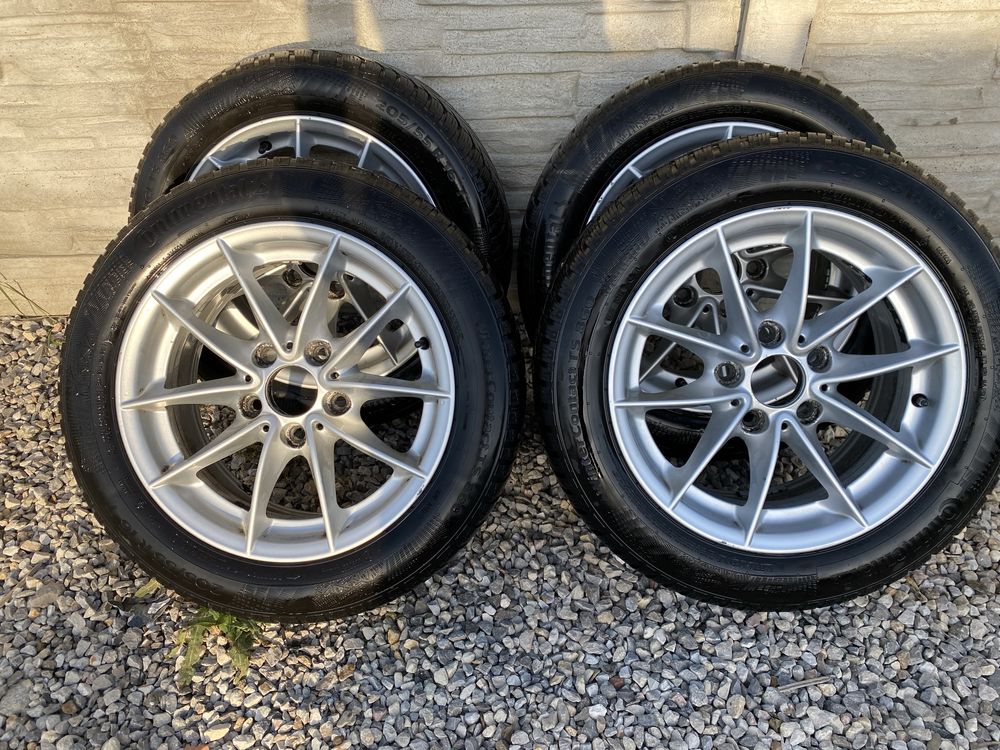 Alufelgi komplet 205/55 r16 BMW E90 E91 E87