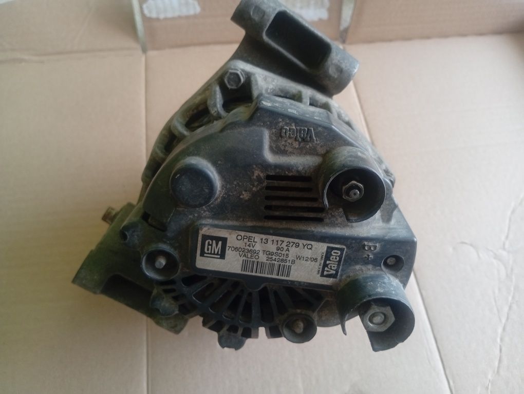 Alternator Valeo do Opel 1,3 CDTI, FIAT 1,3 JTD