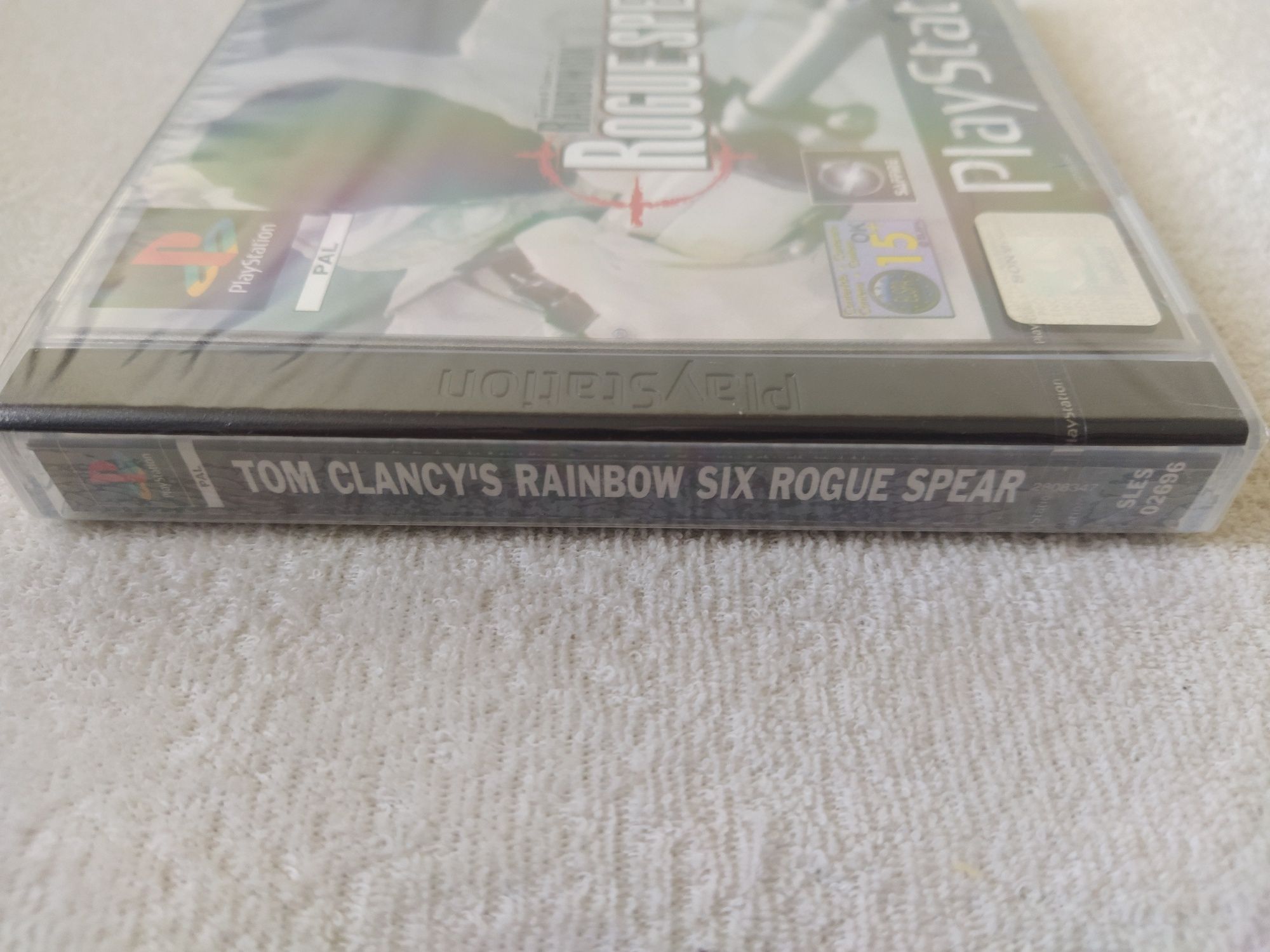 Ps1 psx one PlayStation Rainbow Six - Rouge Spear 3xA FOLIA pasek sony