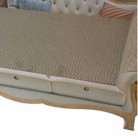 Drapak kartonowy w kształcie sofy dla kota – legowisko i drapak TYP1B