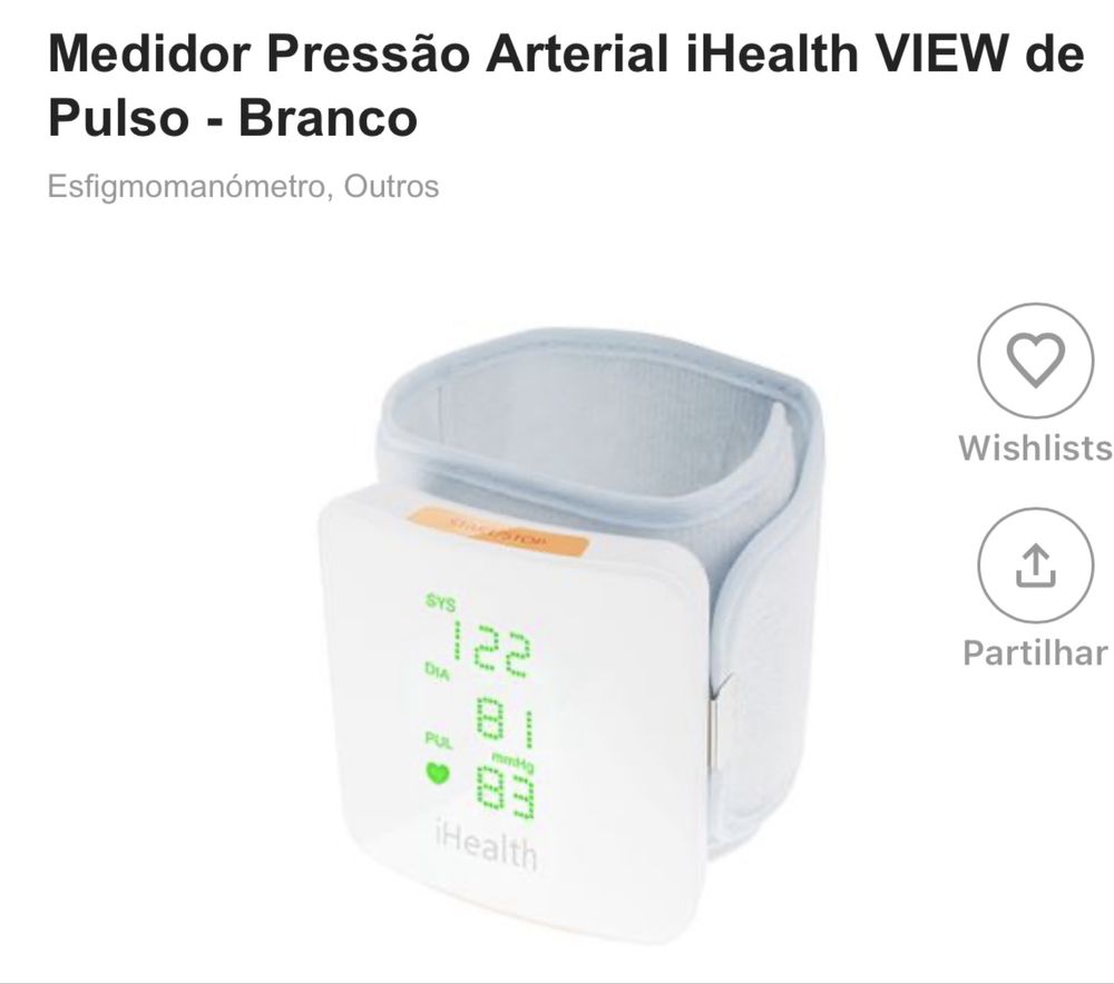 IHealth - Medidor Pressão Arterial