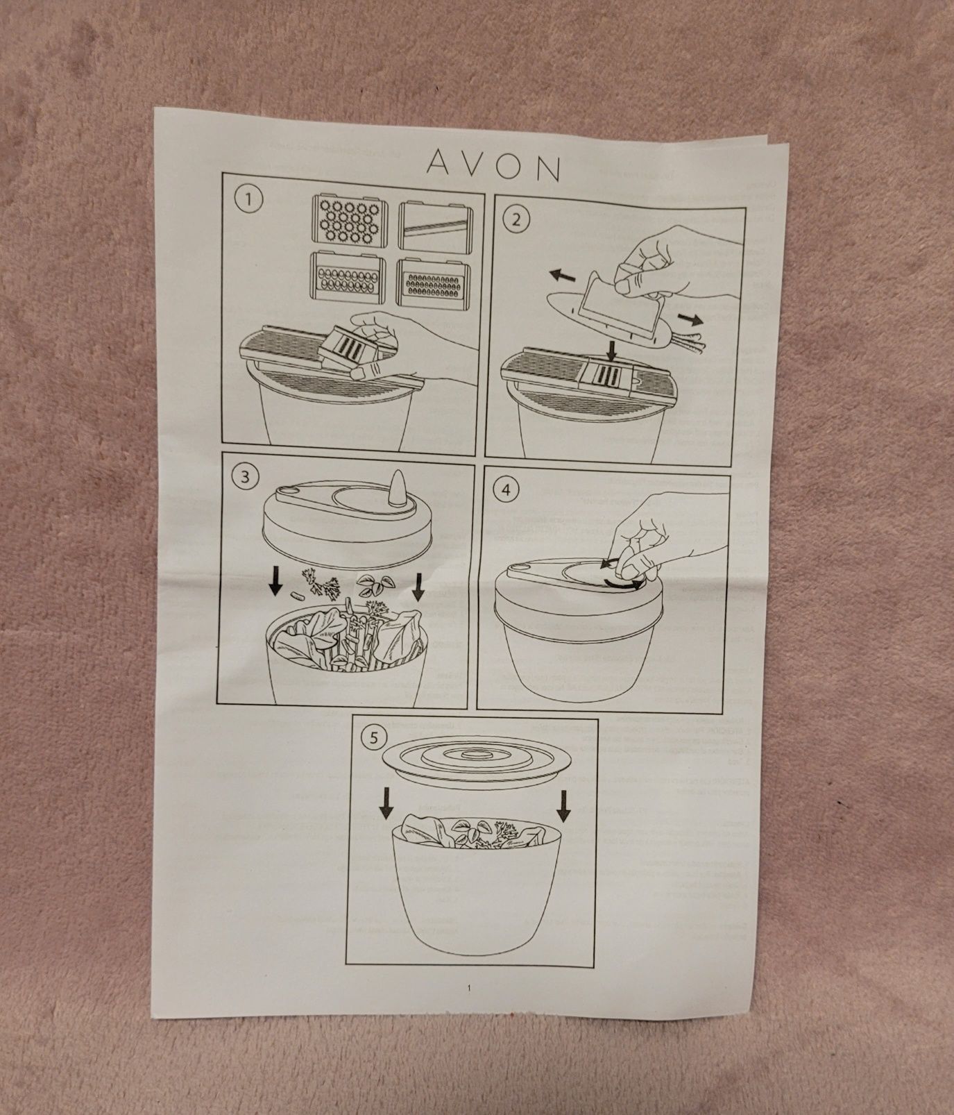 Pojemnik wielofunkcyjny Avon tarka, suszarka, pojemnik.