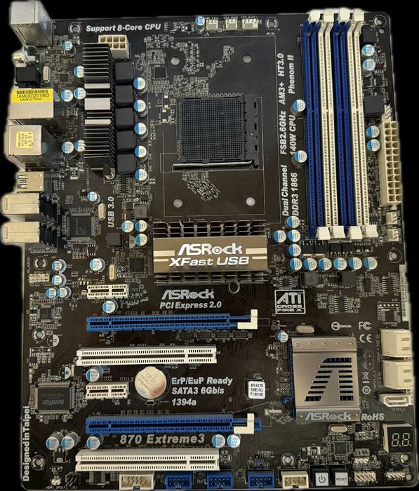 Płyta główna ATX ASRock 870 Extreme3 AM3+