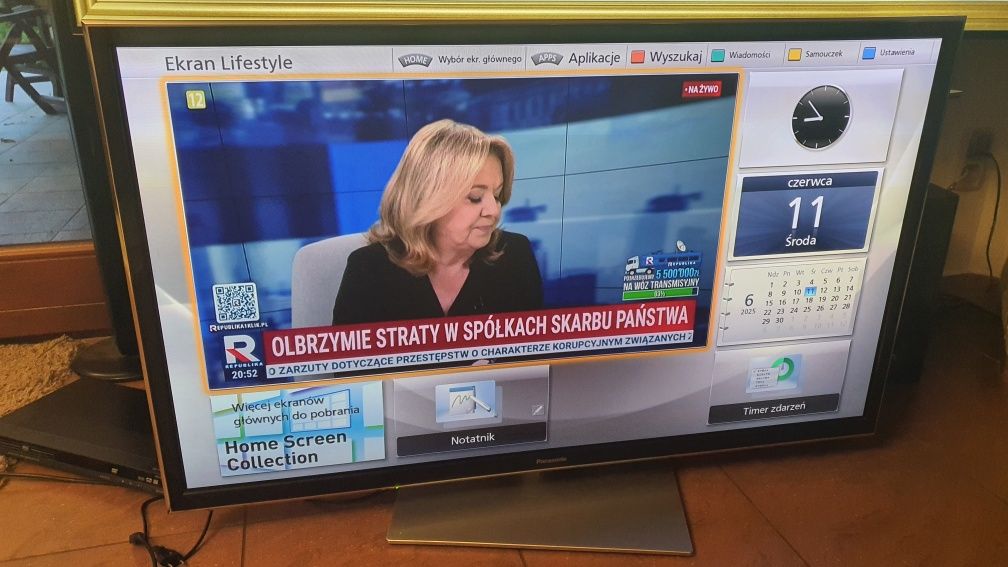 Panasonic TX-P50ST60E 3D brak okularów 3D