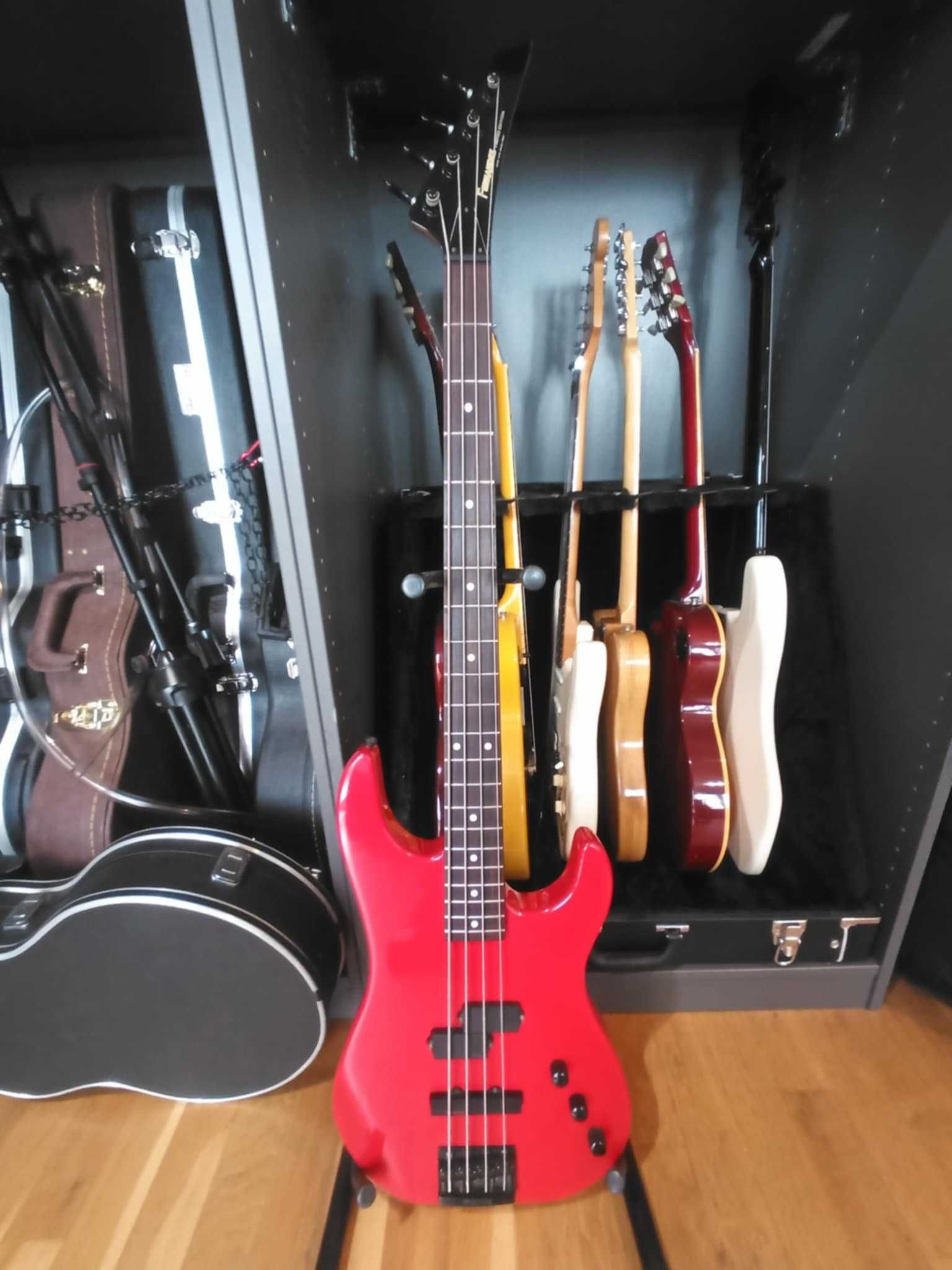 Fernandes PJ-50 1991r MIJ gitara basowa aktywna EMG skala 34"