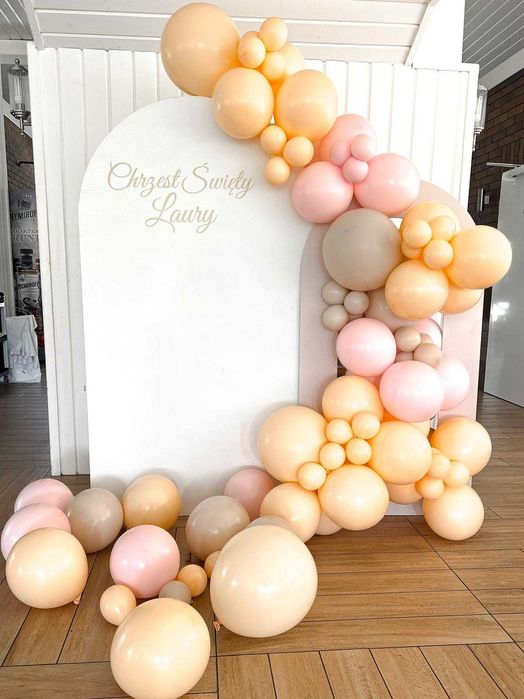 Ścianka, dekoracje, balony, urodziny, baby shower, Chrzest