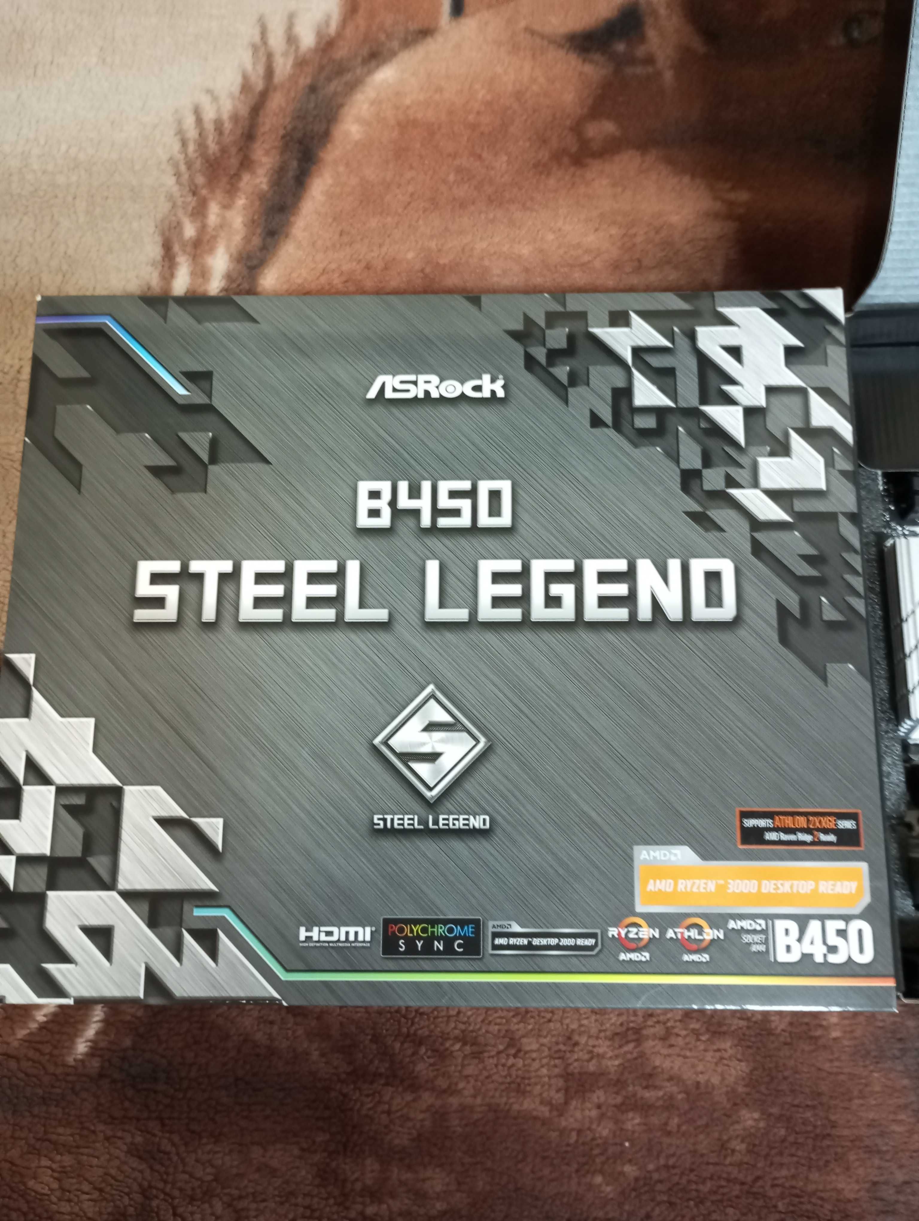 Płyta główna ASRock B450 Steel Legend