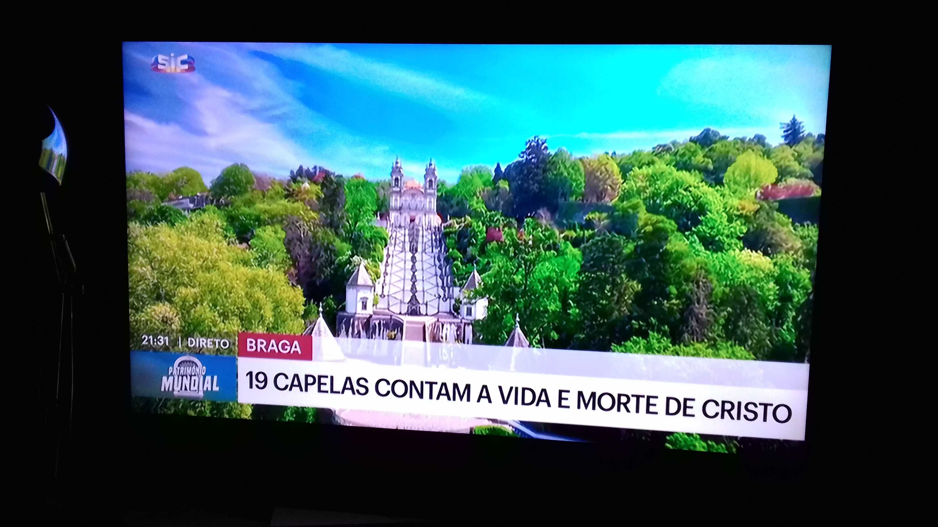 Televisão a funcionar perfeitamente