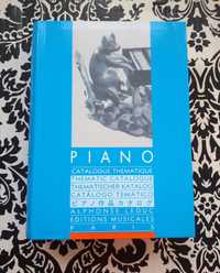 Alphonse Leduc Piano Catalogue Thematique Katalog nut na fortepian