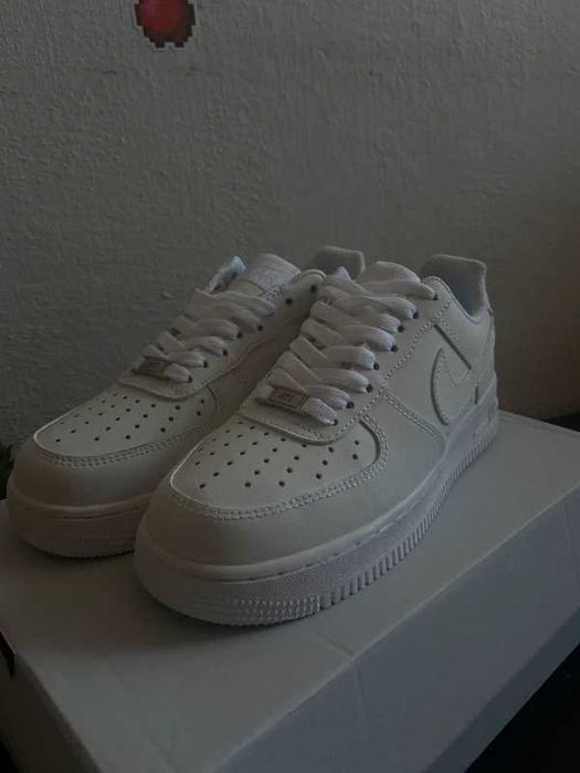 "Buty koszykówki "Nike_Air_Force_1_Low_'07_White_Roz.41