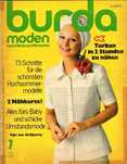 Burda Moden Nr 7 / 1971 Wykroje