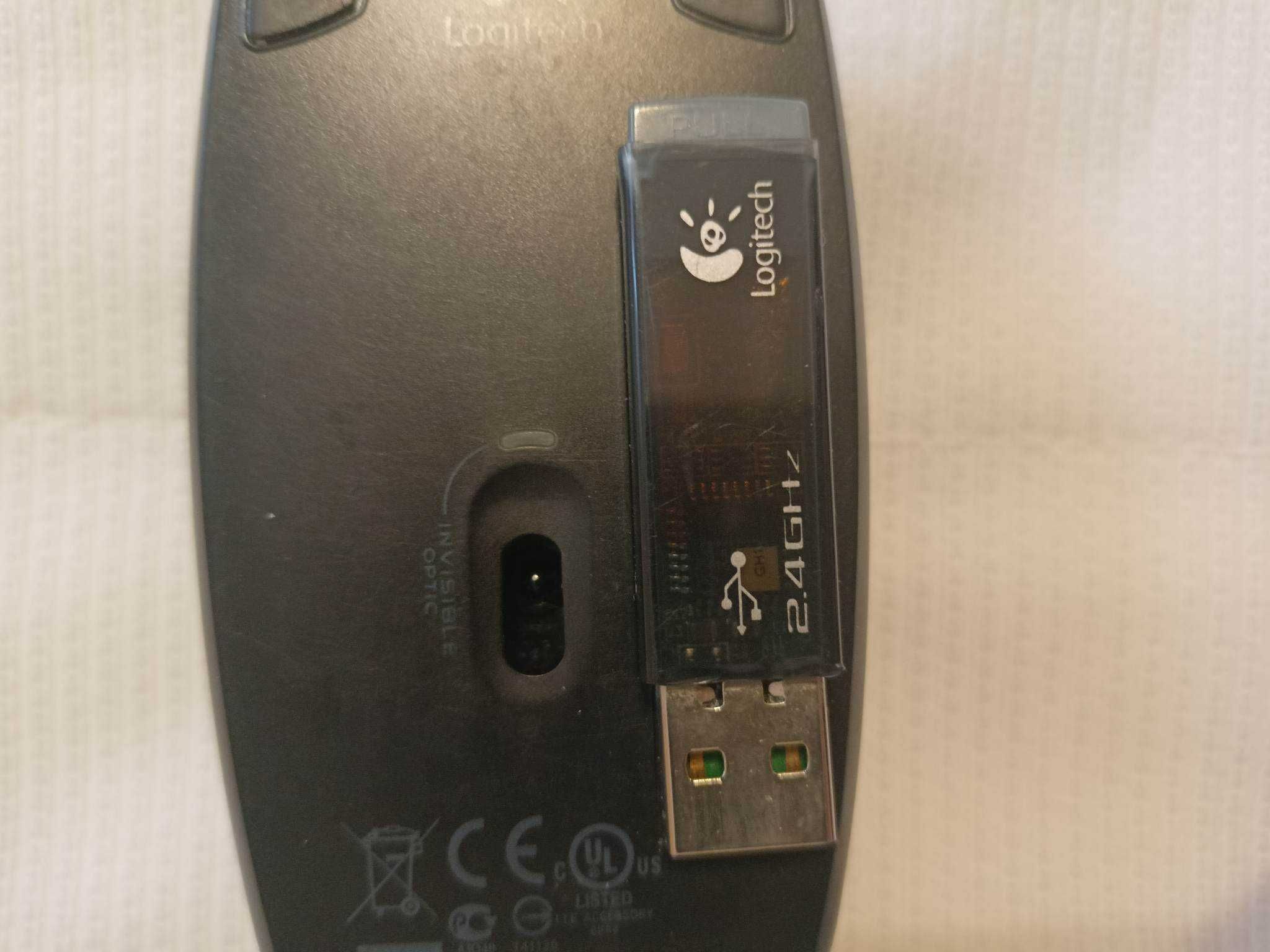 Myszka Logitech z uszkodzonym przekaźnikiem