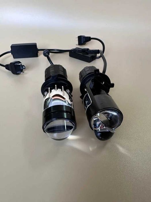 Автомобильные LED линзы H4 Stella Mini Bi-LED 6000K 60W 120W ( 2 шт.)