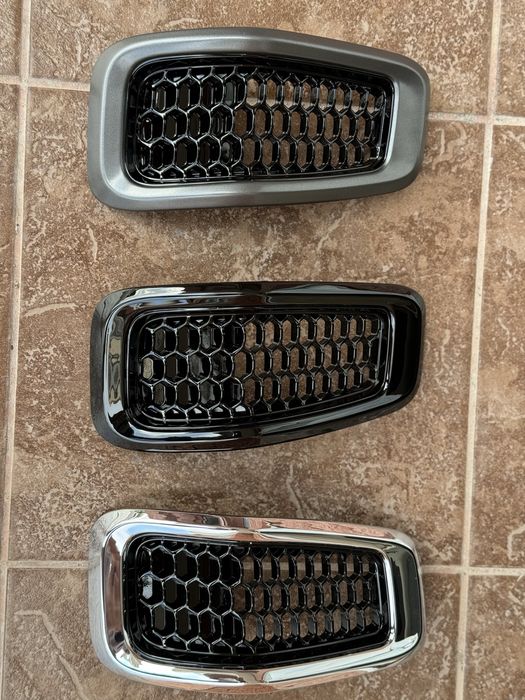 Решетка радиатора кольца в капот Jeep Cherokee 2014 2015 2016 2017 18
