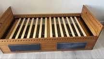 Cama de Solteiro Dupla - Madeira Maciça