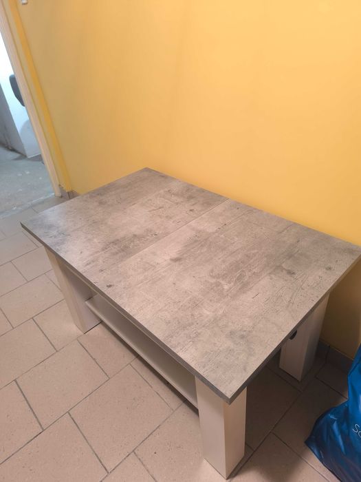 Stół szary rozkładany