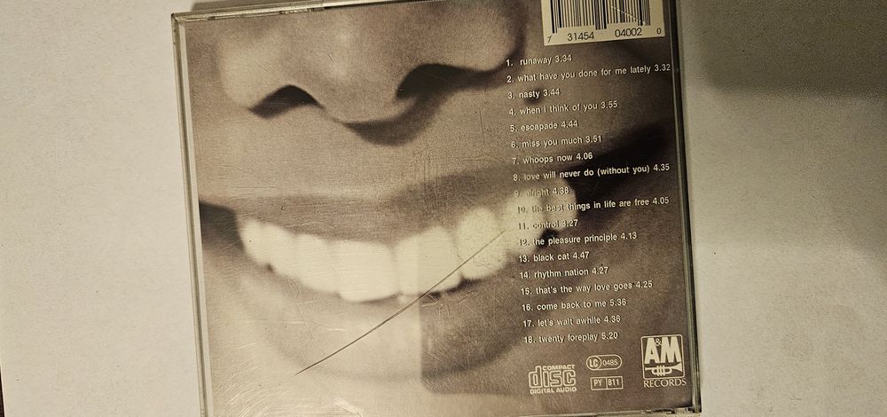 Janet Jackson Design of a Decade 1986/1996 płyta CD