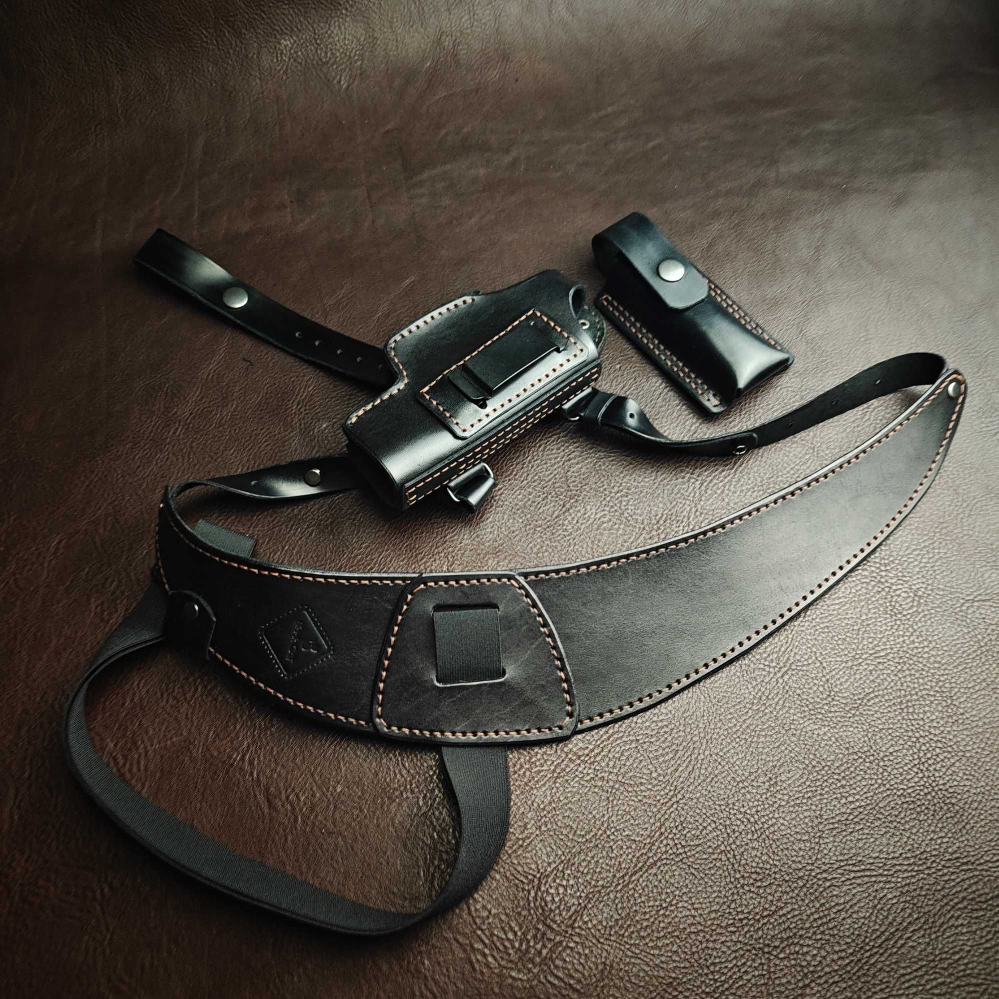 Шкіряна кобура для Glock 43 X, кобура на Glock 43 X, кобура на Глок