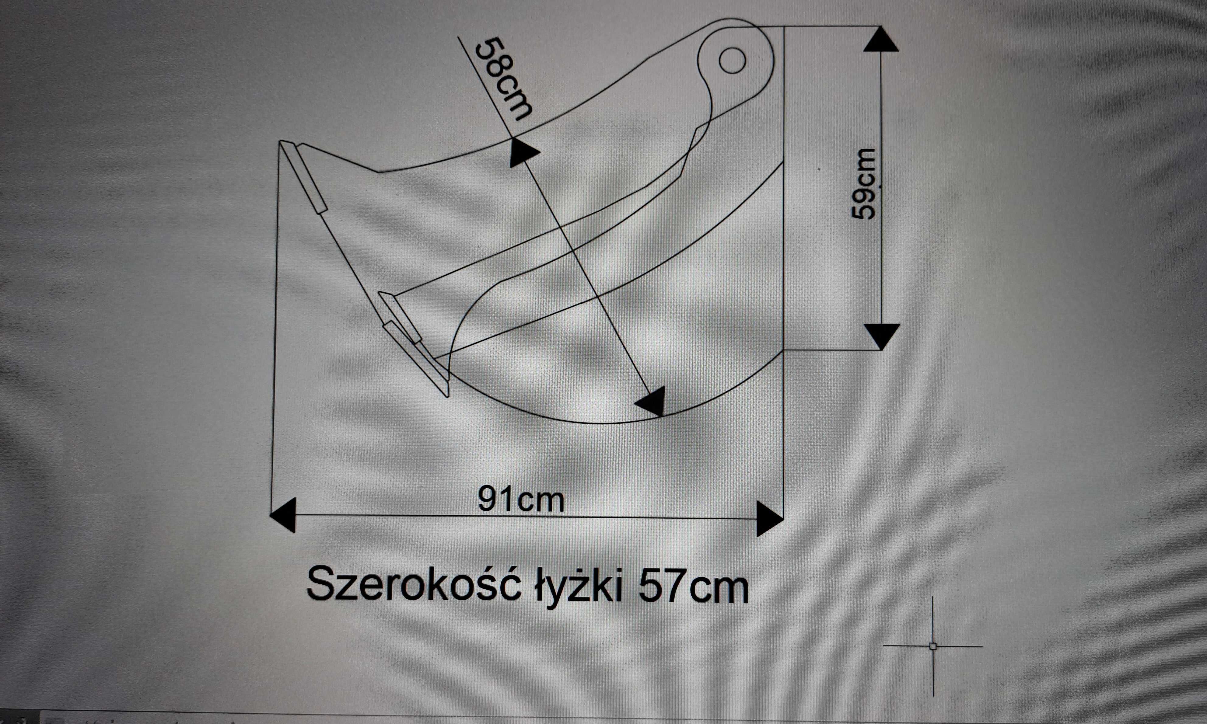 Nowa łyżka do koparki
