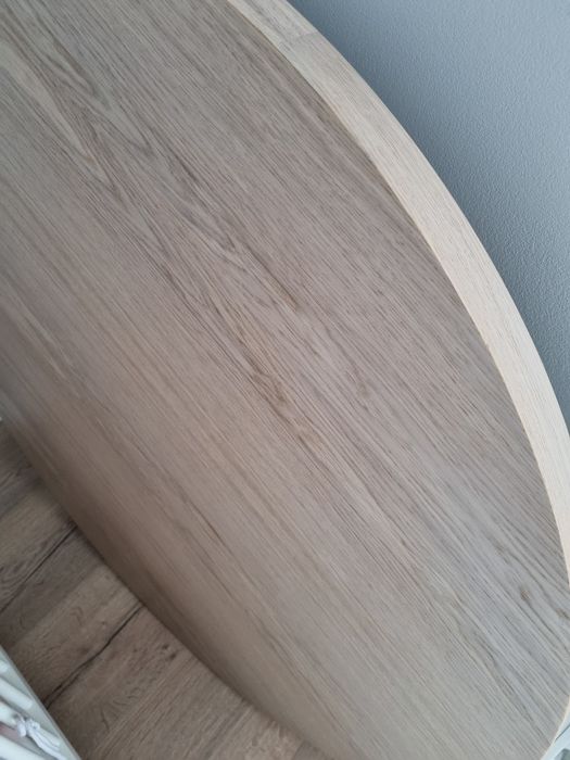 Blat okrągły średnica 100 cm dąb sonoma
