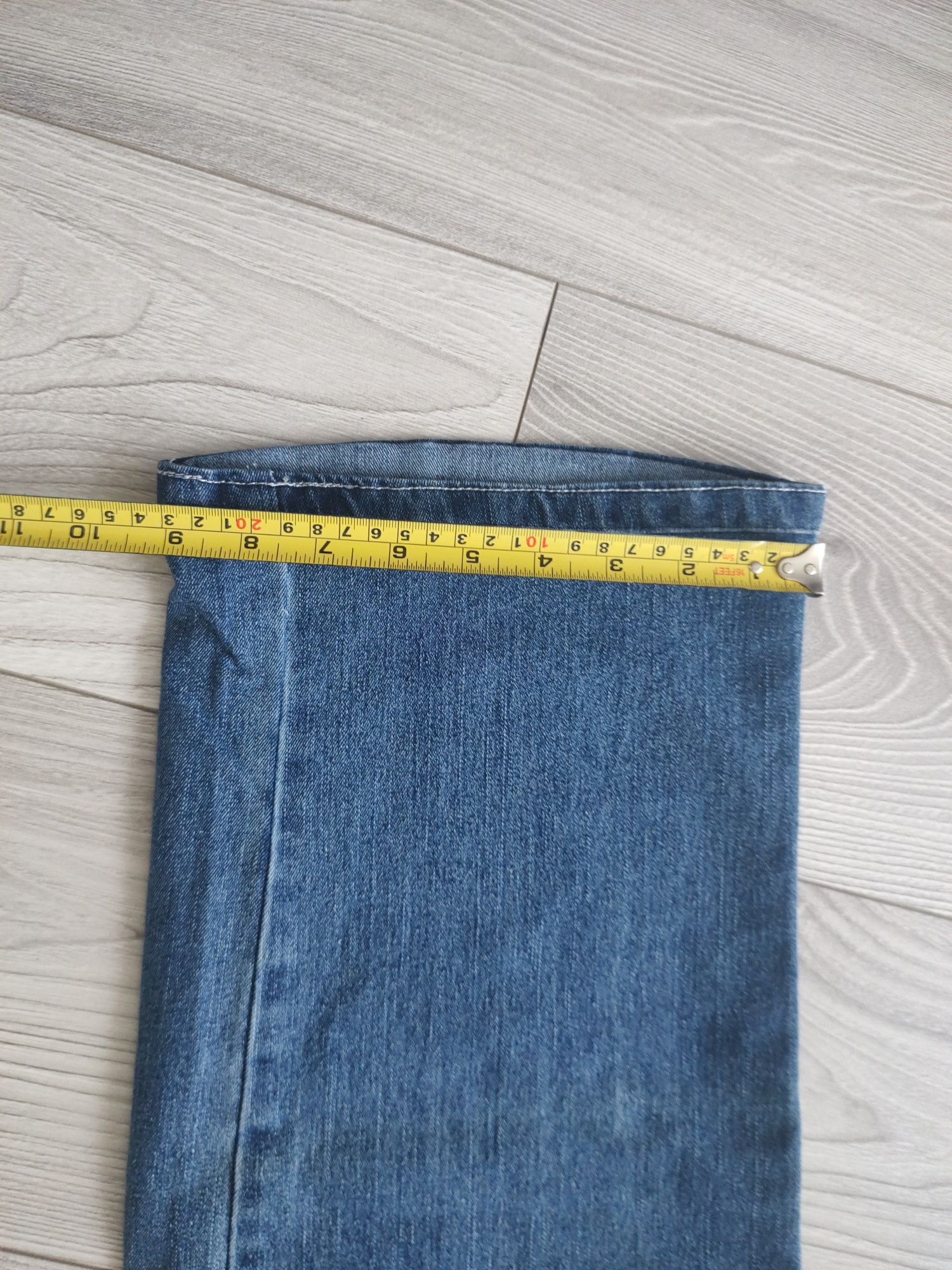 Dzinsy bawełna denim