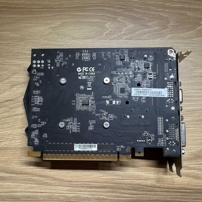 Karta graficzna GeForce GTX 750Ti OC 2GB (DVI i HDMI)