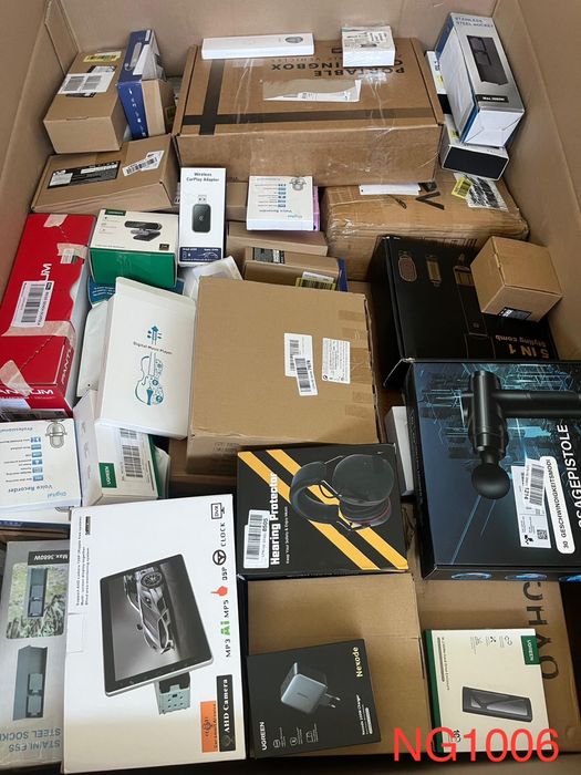 Palety AMAZON mix głównie ELEKTRONIKA zwroty konsumenckie