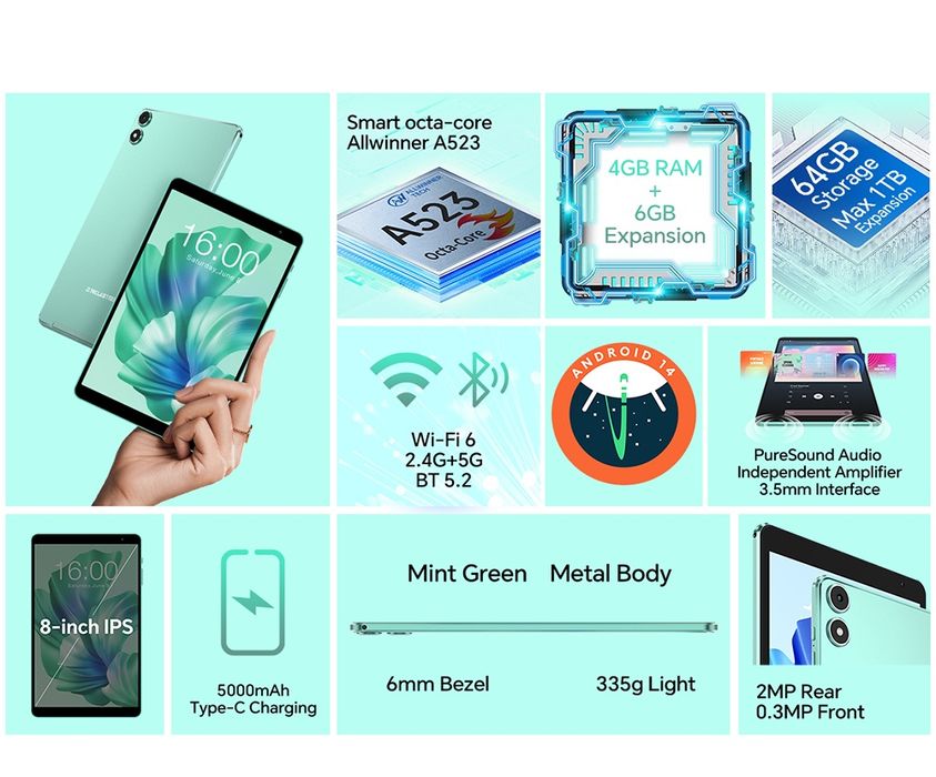 Планшет Teclast p85t 64 Гб