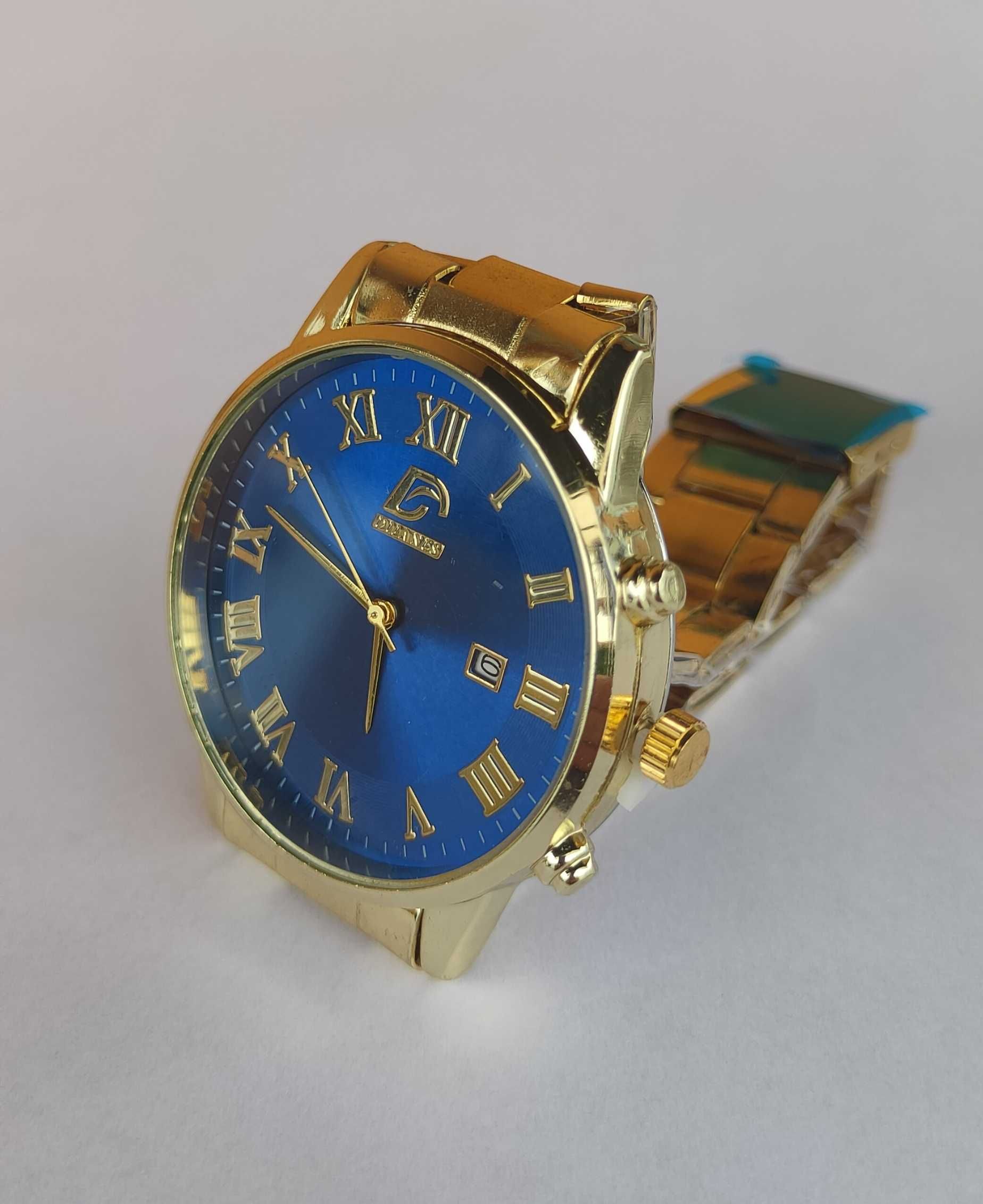 Klasyczny Zegarek męski W Kolorze Złotym