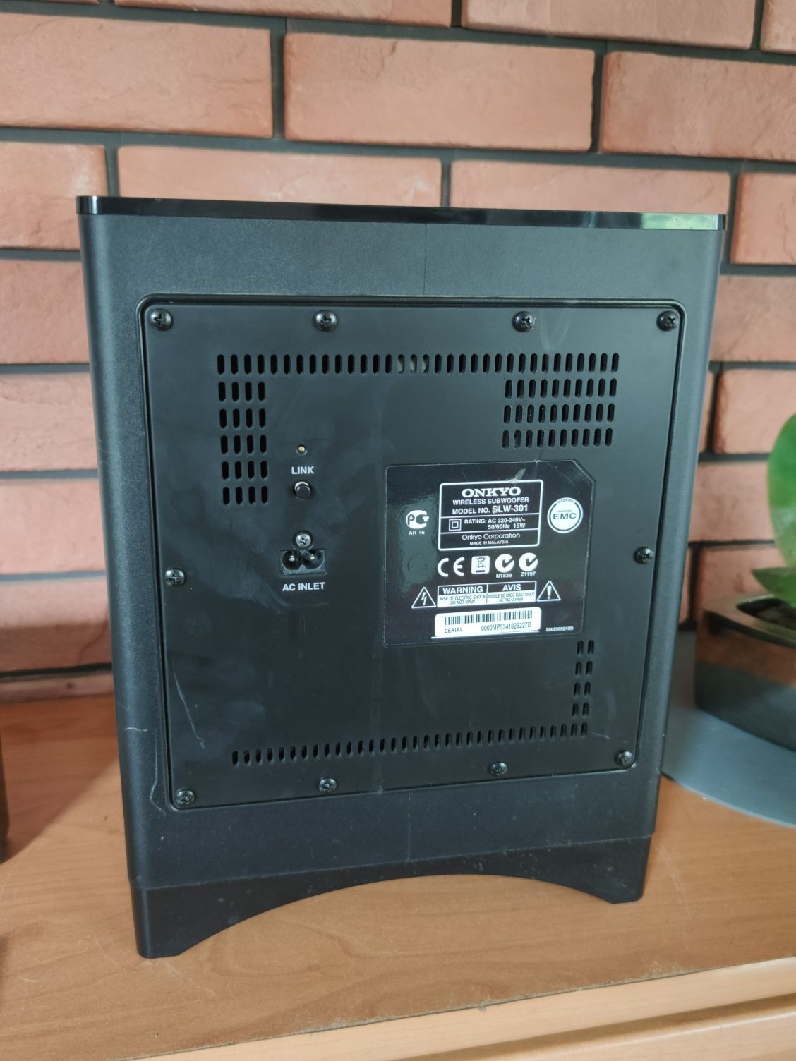 Subwoofer onkyo lsw-301 zestaw + pilot