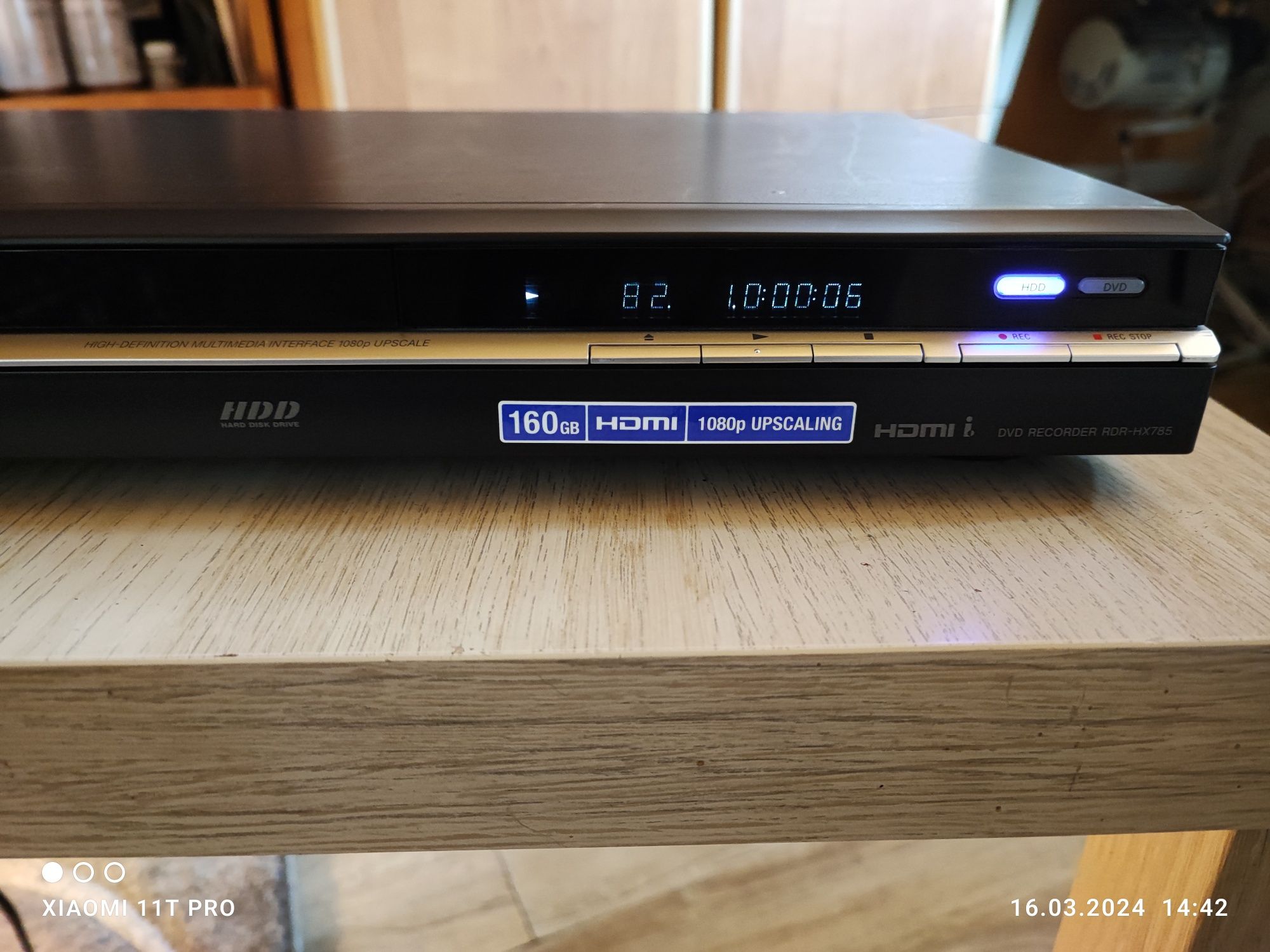 Nagrywarka DVD HDD Sony RdR hx785/HDMI