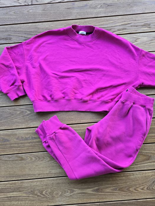 Komplet dresowy Loci polski producent s/m fuksji różowy