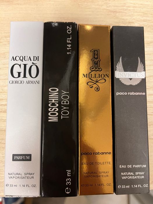 Dzień Chłopaka zestaw 4 perfum męskich 33ml