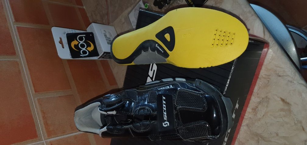 Sapatos Scott MTB Team Boa. Como Novas. Usados 5 vez em aulas spinning