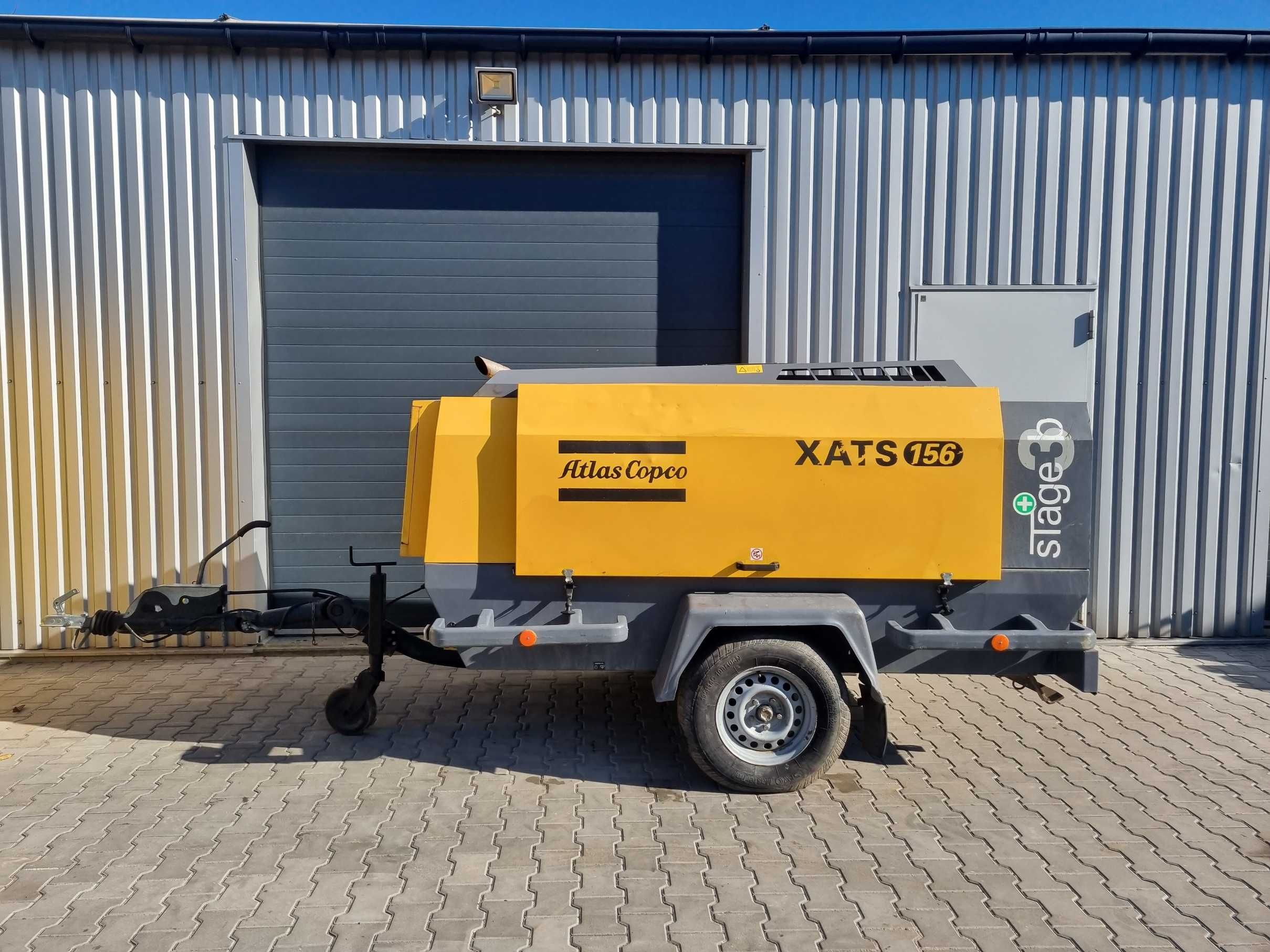 Atlas Copco XATS156 XAHS186 rok 2016 zarejestrowany