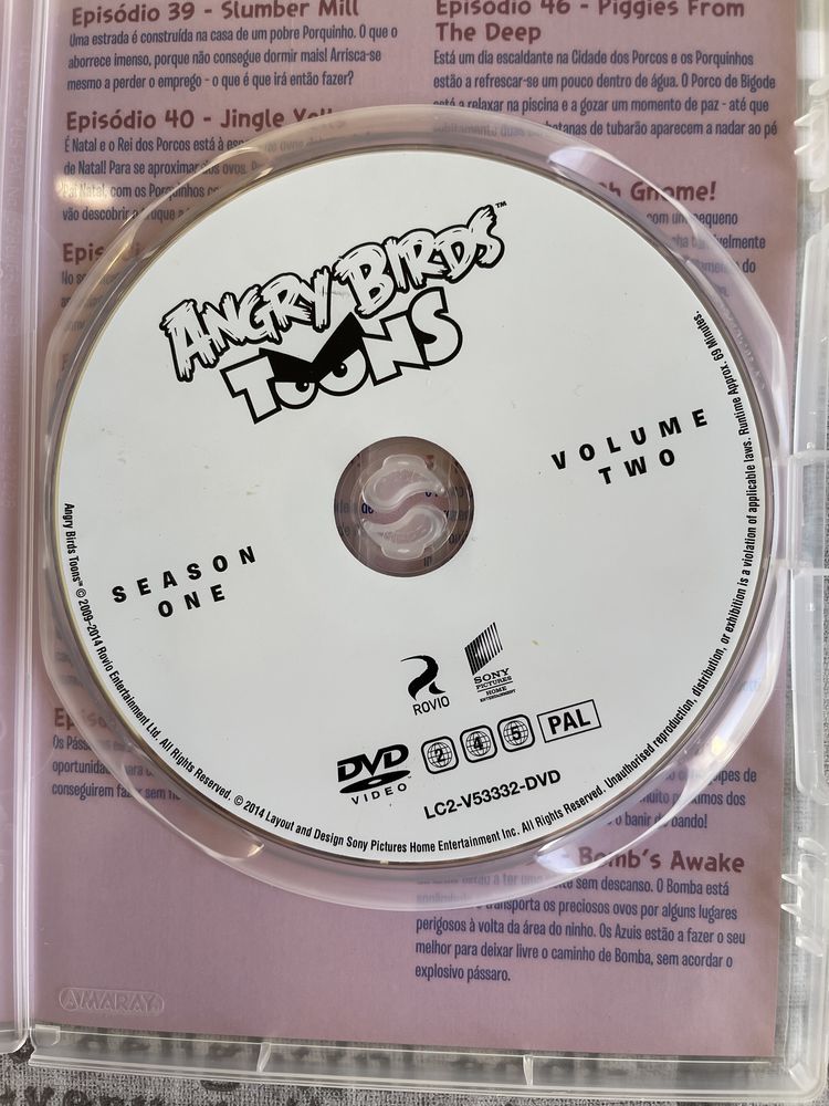 DVD Angry Birds Toons