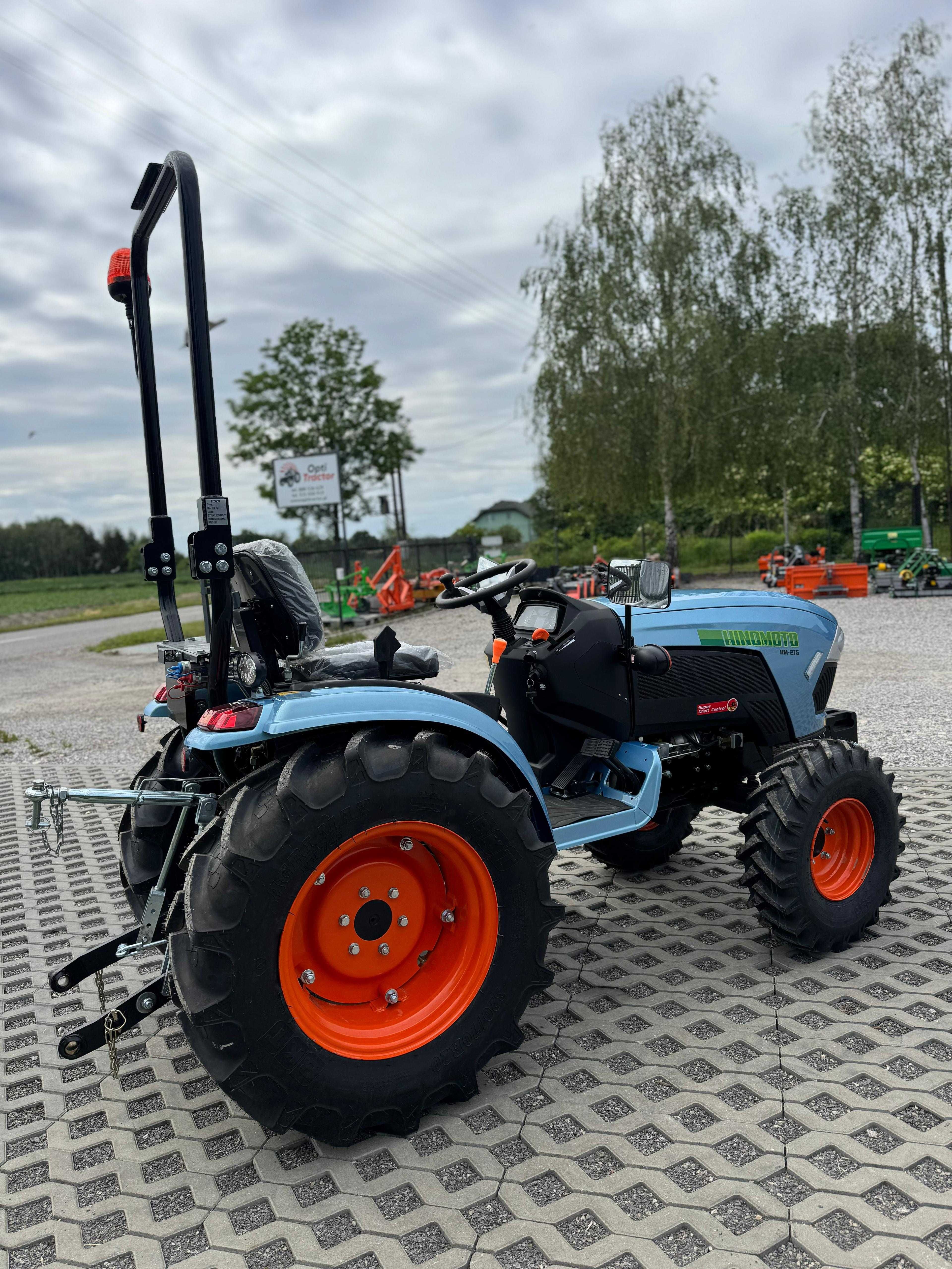 HINOMOTO HM275, 4x4 ,25hp, kolor LEGEND, HOMOLOGACJA, do rejestracji