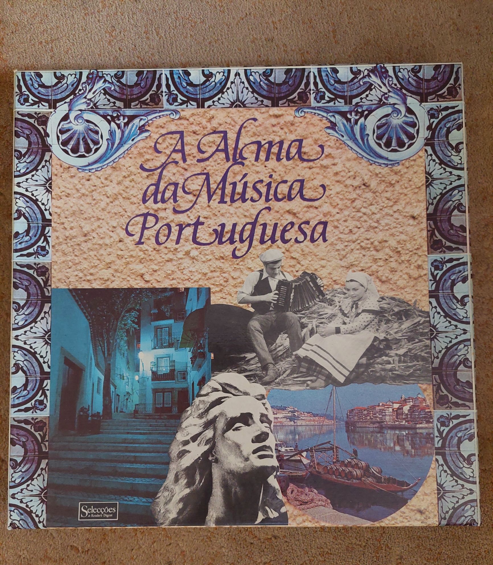 Discos de Vinil Caixa com 8 LP's "A alma da música portuguesa"