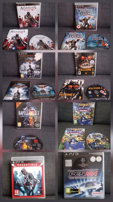 Conjunto de jogos PlayStation 3