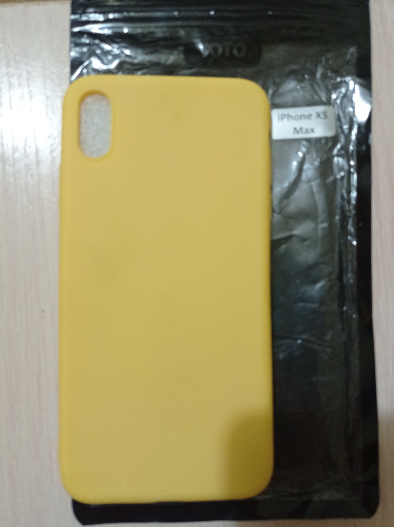 Чехол  ТОТО Matt Tpu Case Apple lPhone Xr Red и Хs Max Yellow