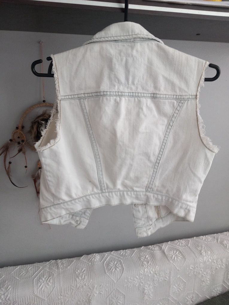 Kamizelka jasny jeans