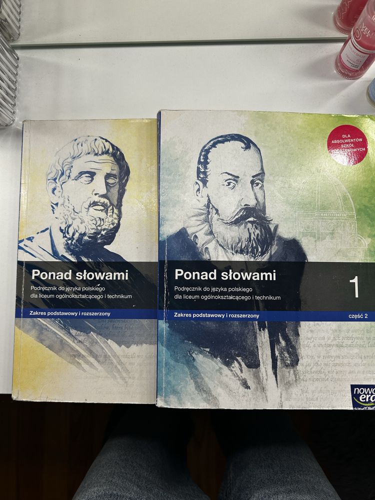 Język Polski klasa 1 część 1 i 2 Podręcznik Książka liceum technikum