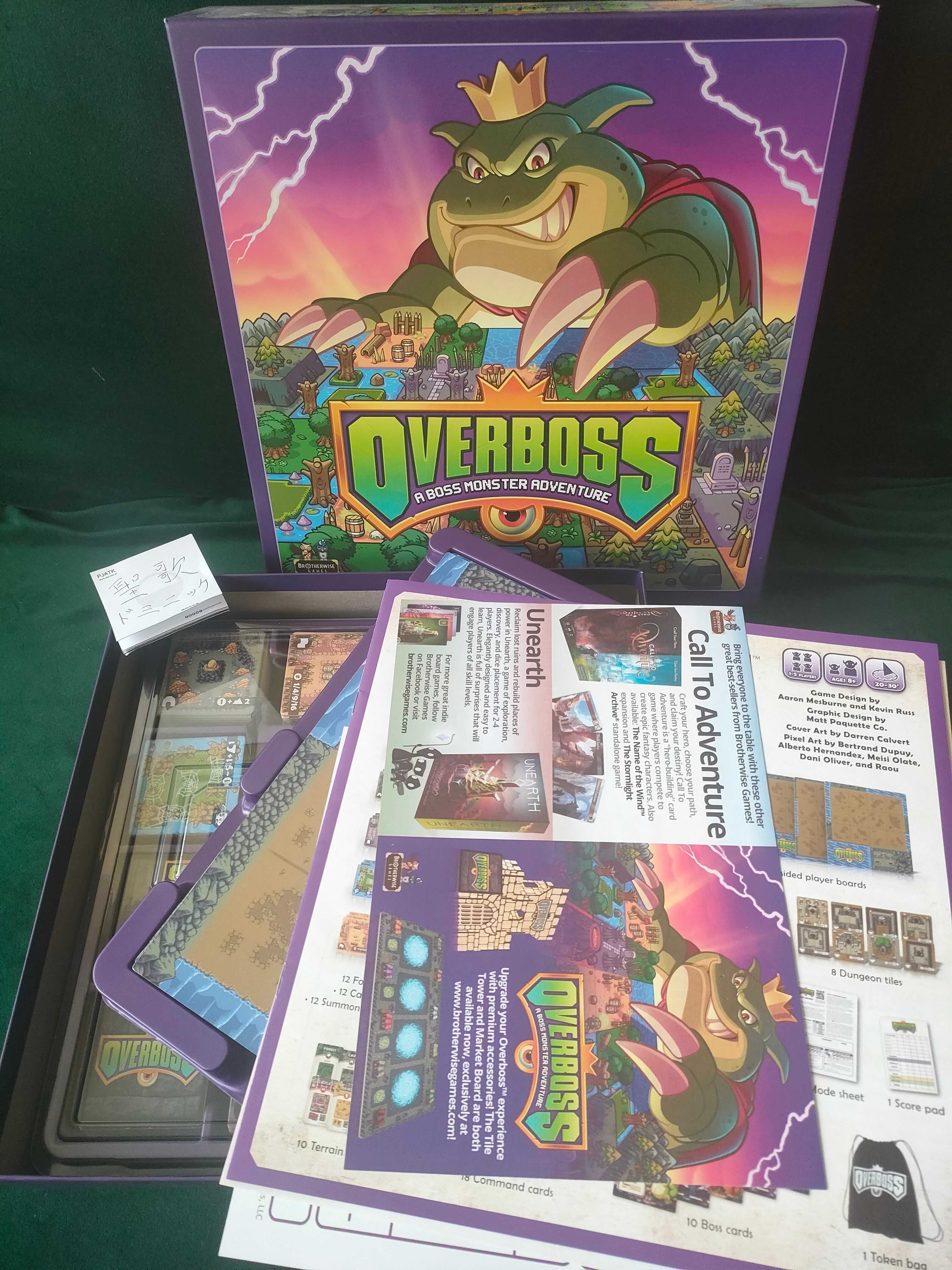 Overboss [ed. KS] - gra planszowa