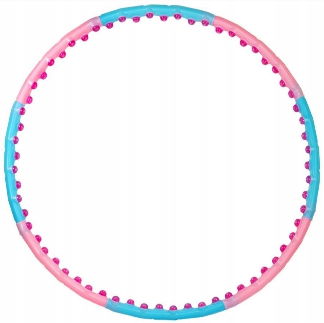 Jinpoli Hula hop z wypustkami 110 cm masaż 1,25kg