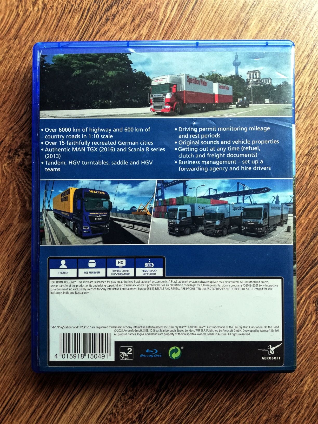 Gra On the Road Truck - Simulator PS4