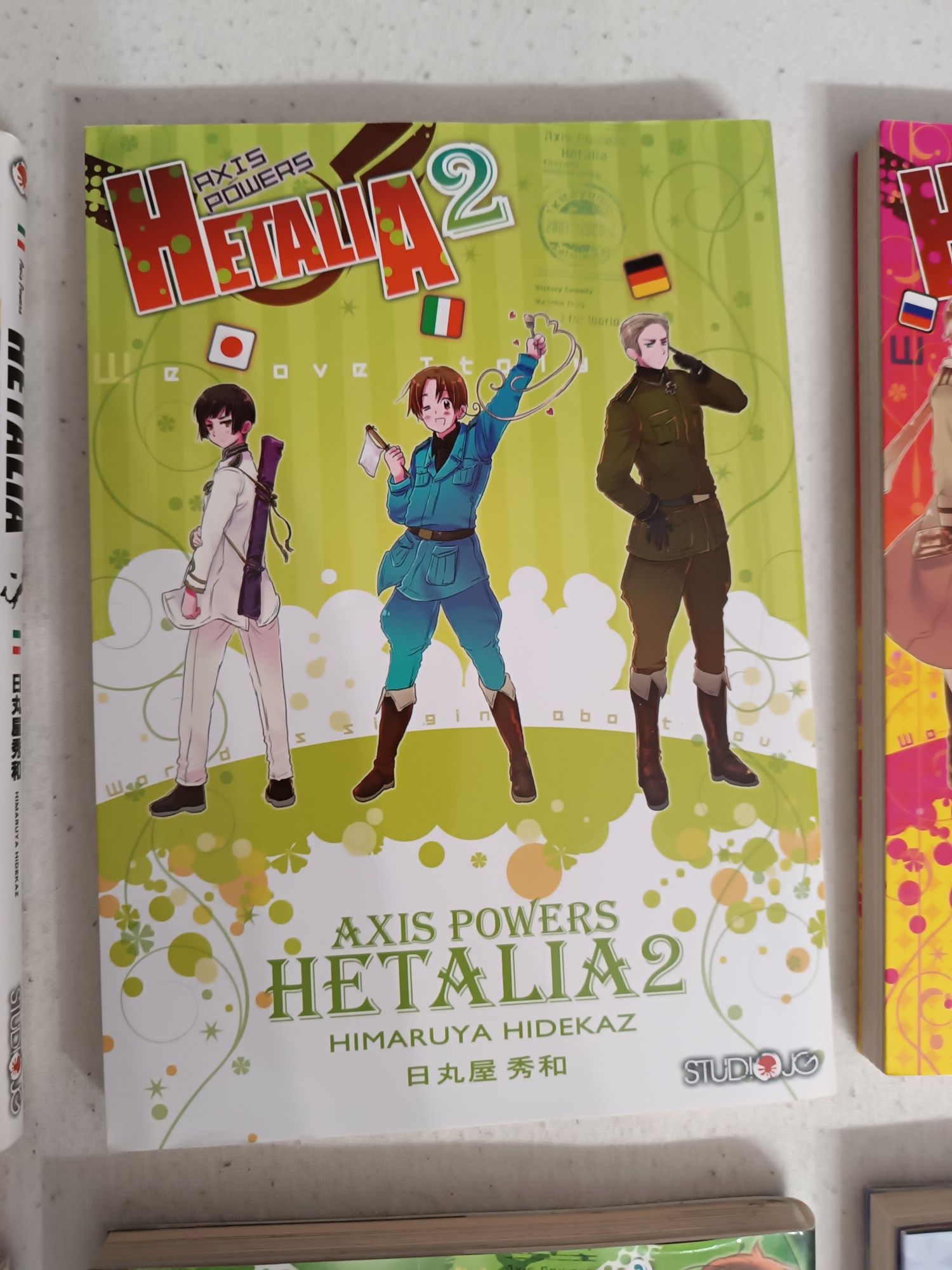 Hetalia Axis Powers tomy 1-6