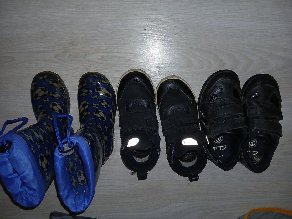 Kalosze buty przejściowe ocieplane Lasocki Kids adidasy Clarcs