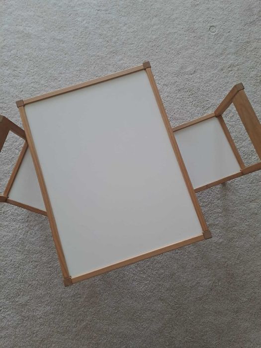 LÄTT
Mesa p/criança c/2 cadeiras, branco/pinho